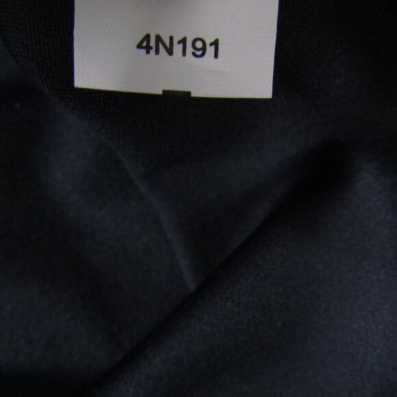 Betsey Johnson Dress Womens 6 Navy Sleeveless Ruffle Hem Sheath Cocktail FL04K79 - Picture 6 of 10